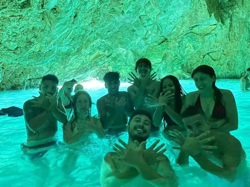 Secret Blue Cave & Grama Bay - Speed Boat Tour - Grama Bay gives you the afternoon
