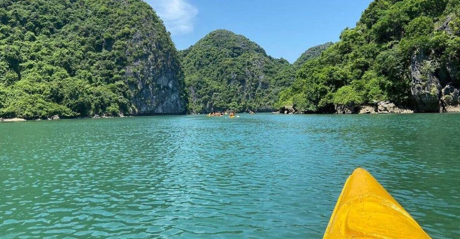 Self guided kayaking tours in less traveled Lan Ha Bay - What the $40 price really covers