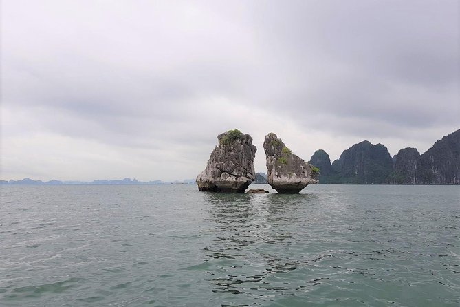 Shore Excursion: Amazing Day Cruise at Ha Long Bay - Ti Top Island for swimming, beach time, and a hilltop view