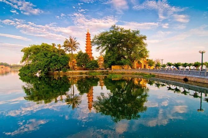 Shore Excursion: Full-day Hanoi City Tour from Halong Port - Tran Quoc Pagoda beside West Lake