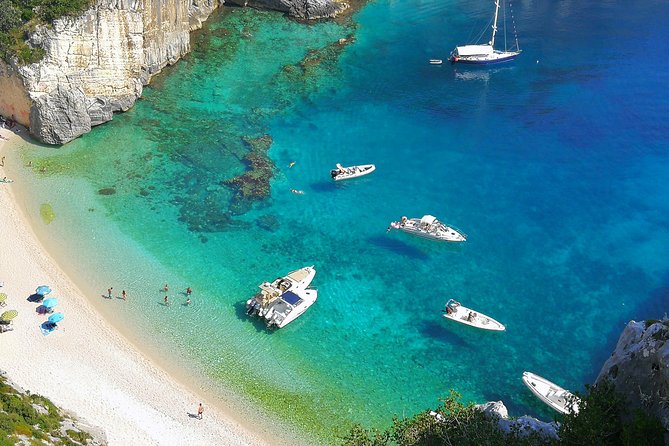 Small Group Speedboat Adventure Trip to Grama Bay - Haxhi Ali Cave starts the morning