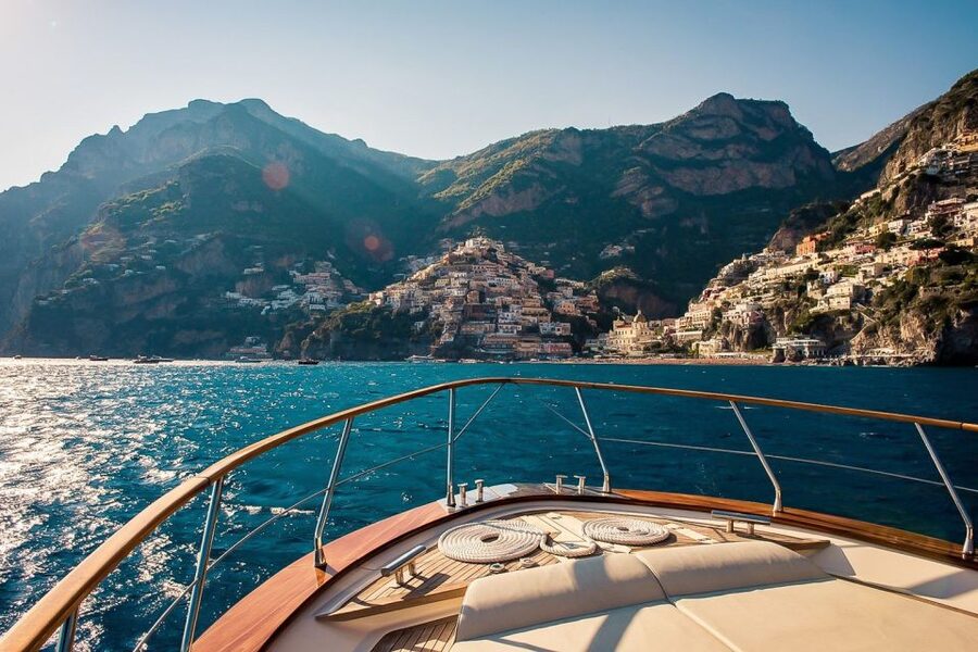 Sorrento: Amalfi Coast & Ieranto Bay Eco-Friendly Boat Trip - Positano: the coast’s famous finishing stop