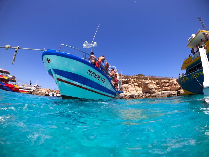 St Paul's Bay: Comino, Blue Lagoon, Gozo, & Caves Boat Tour - The extra swim and the return along Comino