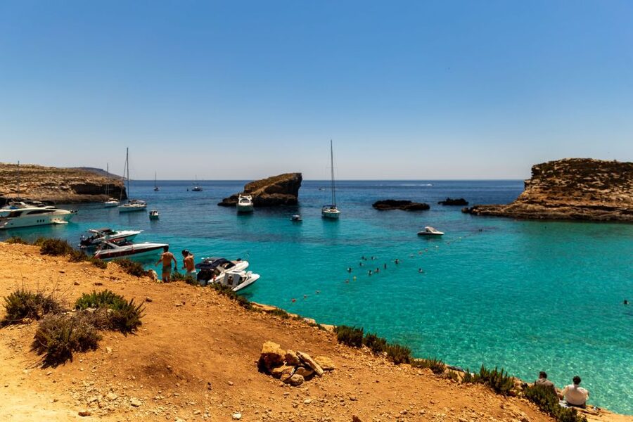 St. Paul's Bay: Gozo, Comino & St. Paul's Bus & Boat Tour - Coastal caves that larger boats cannot reach