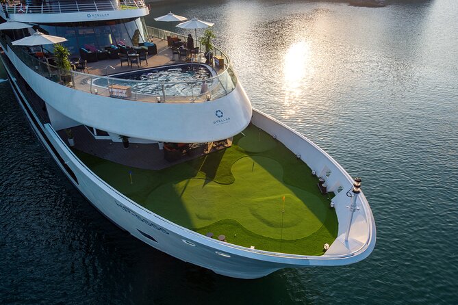 Stellar Of The Seas visit Bai Tu Long Bay Lan Ha Bay depart from Hanoi - Sunrise Tai Chi and a quiet morning