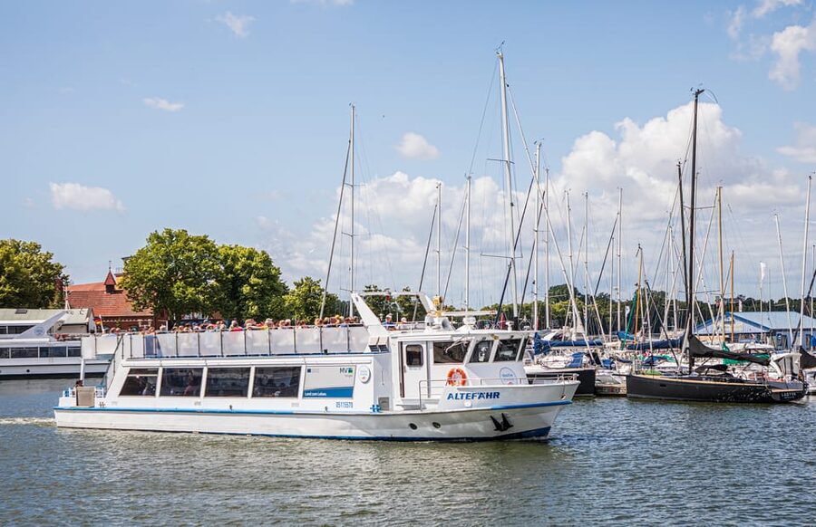 Stralsund: 1-Hour Harbor Cruise - Rooftop views, indoor comfort, and sea air