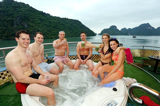 Sunquest Cruise 2 Days Explore Halong Bay from Hanoi - Boarding at Tuan Chau Harbour and lunch on the bay