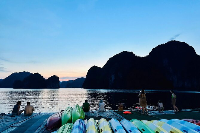 Sunset and Plankton Bioluminescent Night Kayak Lan Ha Bay - Who should book this Lan Ha Bay evening?