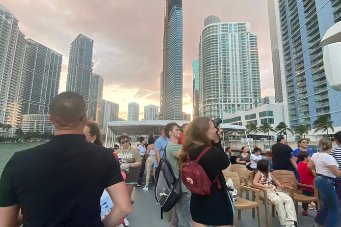 Sunset Cruise of Biscayne Bay Millionaire Homes & Cash Bar - Delays, crowded lines, and schedule problems