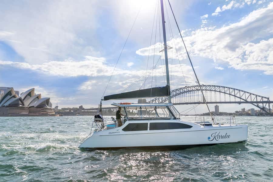 Sydney: Bring Your Own Drinks Vivid Harbour Cruise - A 25-person boat instead of a floating crowd
