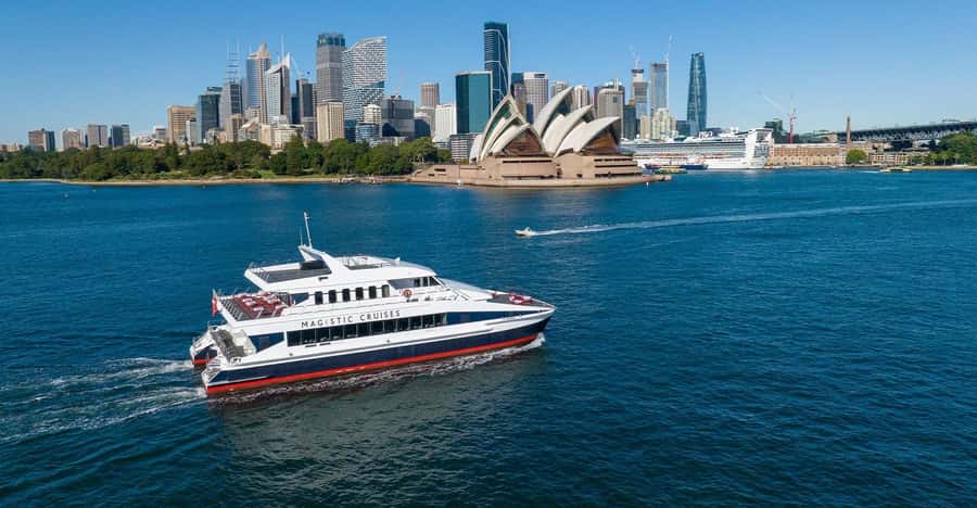 Sydney Harbour Sightseeing Cruise with Live Commentary - Passing beneath the Sydney Harbour Bridge
