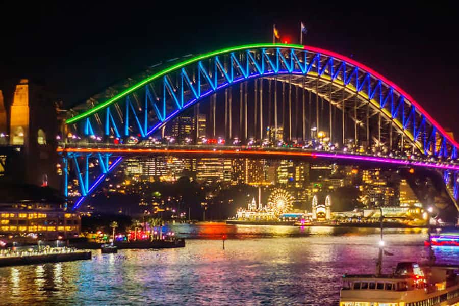 Sydney: Vivid Harbour Cruise with Canapes - Why the harbour is the right place for Vivid Sydney