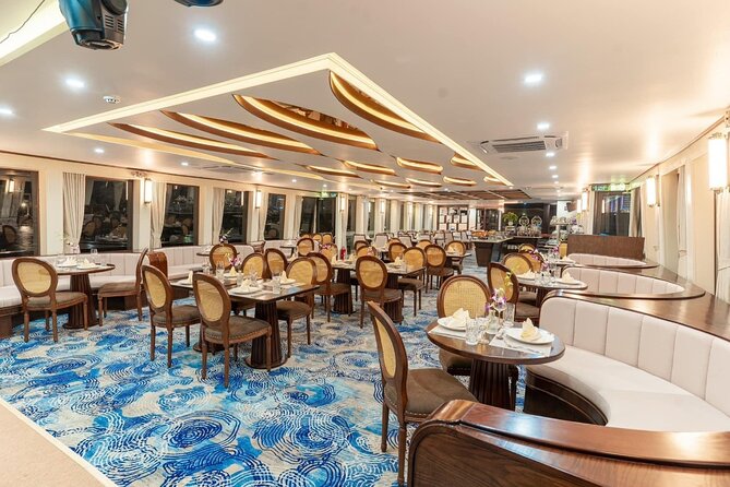 Symphony Cruise - Day Tour from Halong Harbor with PICKUP - Ti Top Island, beach, and the uphill viewpoint