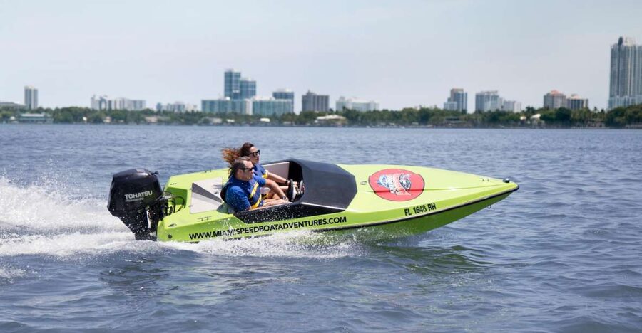 Tampa Bay 2-Hour Speedboat Adventure - Taking the helm in Tampa Bay