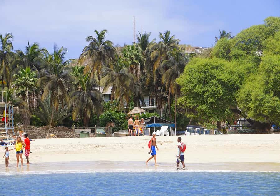 Tarrafal Bay Boat Trip and Beach Day - The boat ride to Ponta Preta lighthouse