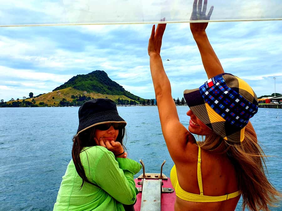 Tauranga: Mount Maunganui Harbour Sightseeing Cruise - A harbour where industry meets open water