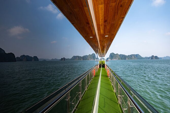 The Best 5 Star Halong Bay Cruise with Buffet,pool, Sunset Party - What the guide can add to the day