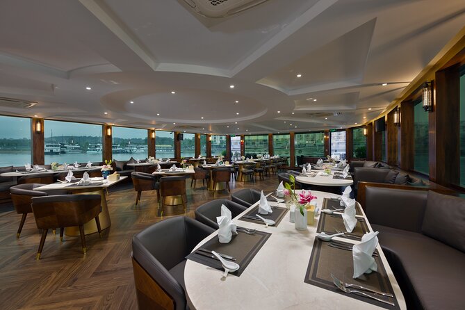 The Catamaran Luxury Day Cruise to Halong Bay from Hanoi(Best Selling) - Guides and service on board