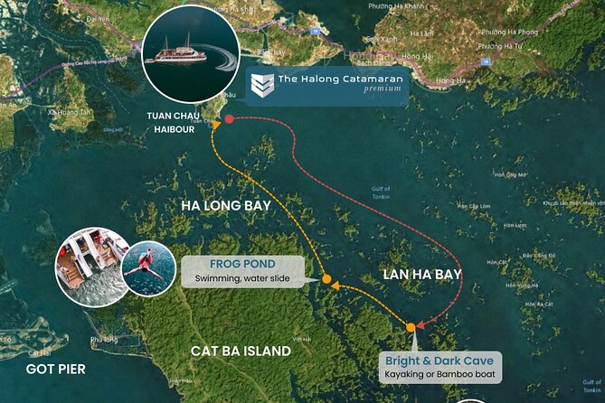 The Halong Catamaran Premium Day Cruise From Ha Long Bay - A catamaran built for comfort and views