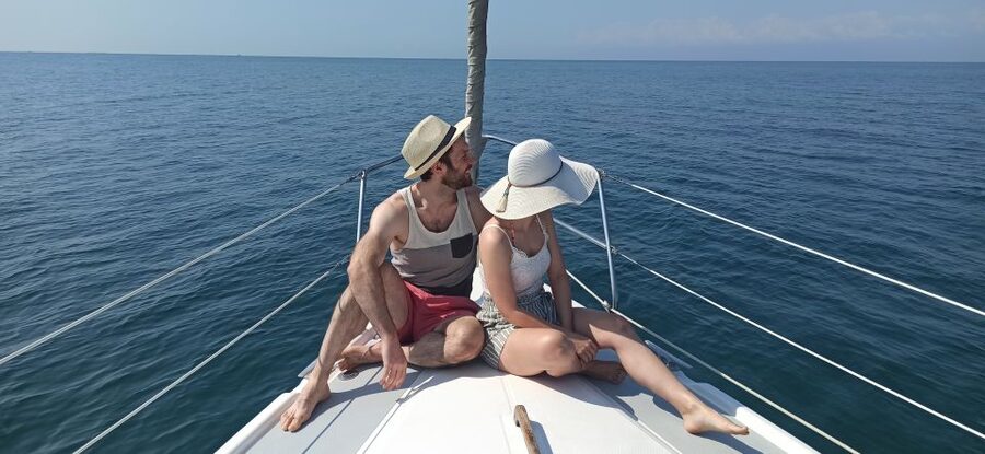 Thessaloniki: Half-Day Sailing Cruise to Shipwreck Bay - A second swim before the return sail