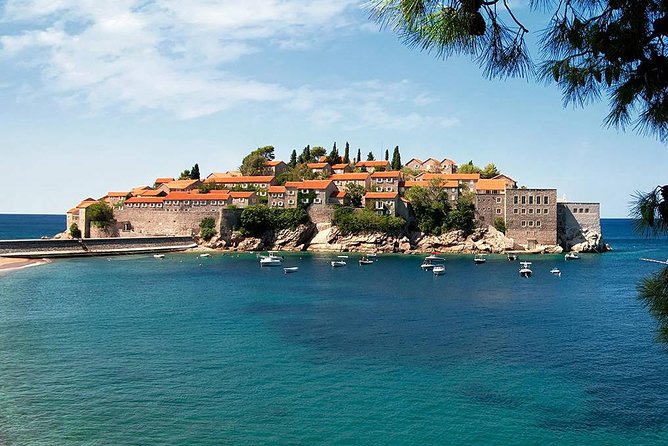 Ticket Tour: Kotor Bay Cable Car, Budva, Sveti Stefan - Mogren Fortress supplies a coastal viewpoint