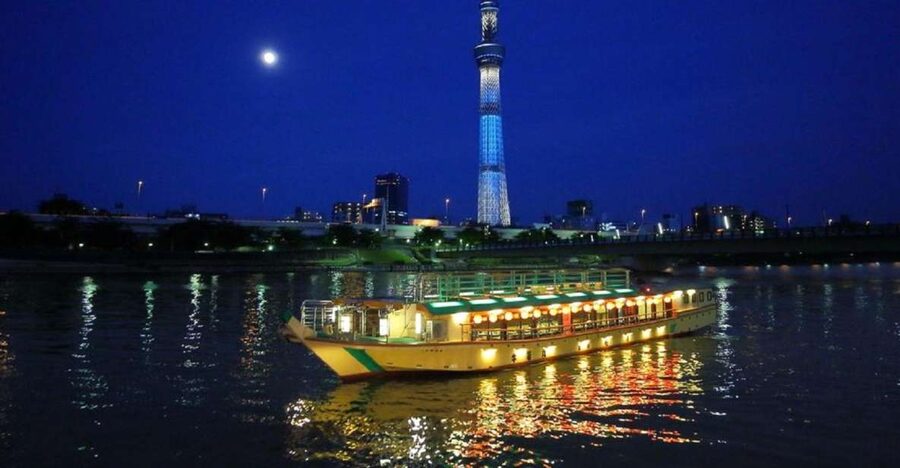 Tokyo Bay: Traditional Japanese Yakatabune Dinner Cruise - What arrives at the Japanese dinner table