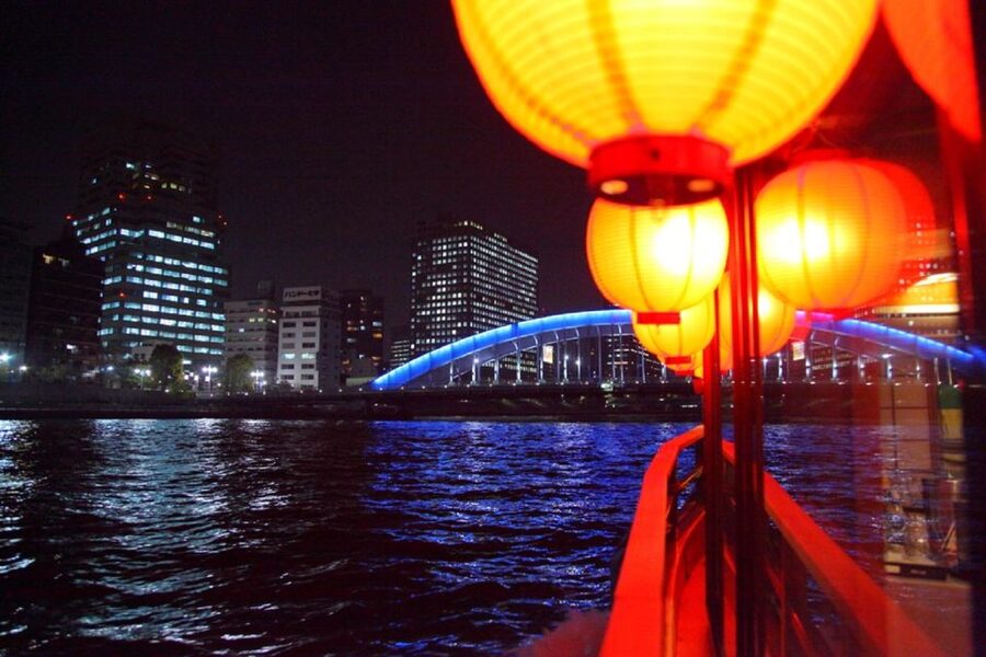 Tokyo Bay: Traditional Japanese Yakatabune Dinner Cruise - The Sumida River and Tokyo Skytree