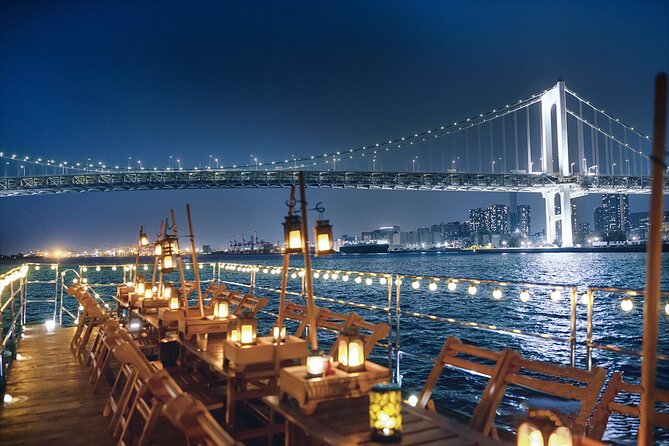 Tokyo Bay Yakatabune Dinner/Day Cruise with Japan Show and Drinks - Fuji TV and Tokyo Tower