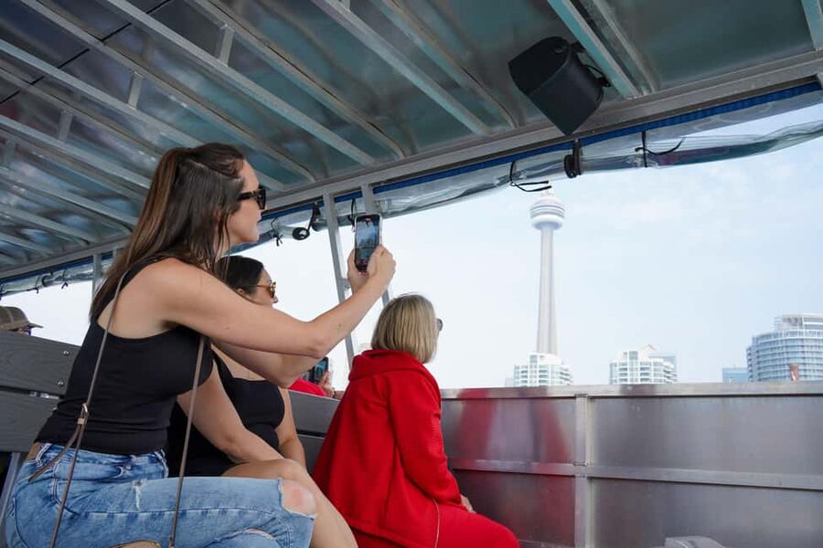 Toronto: Premium Driving Tour with Tower and Harbour Cruise - A narrated drive through Toronto’s main districts