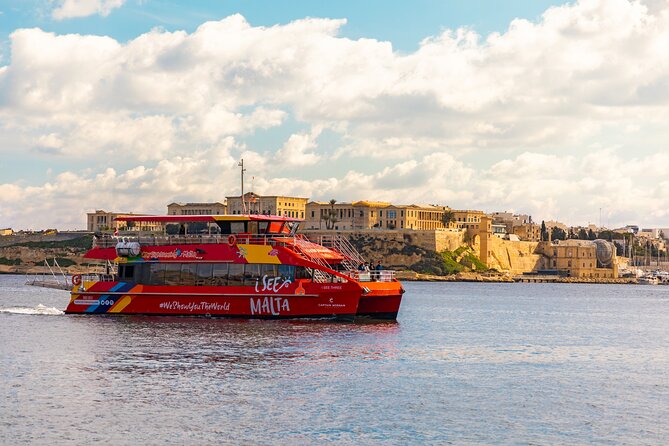 Valletta & Three Cities Harbour Cruise - Fort St. Elmo at the tip of Valletta