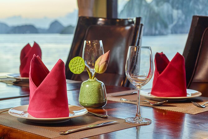 Verdure Lotus Classic Cruise in Halong Bay & Lan Ha Bay (2D1N) - Leaving Hanoi for the limestone bays