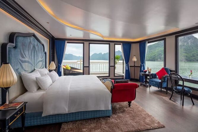 Verdure Lotus Ha Long Lan Ha Bay 5 Star Cruise - Sunset, cooking class, and a practical happy hour