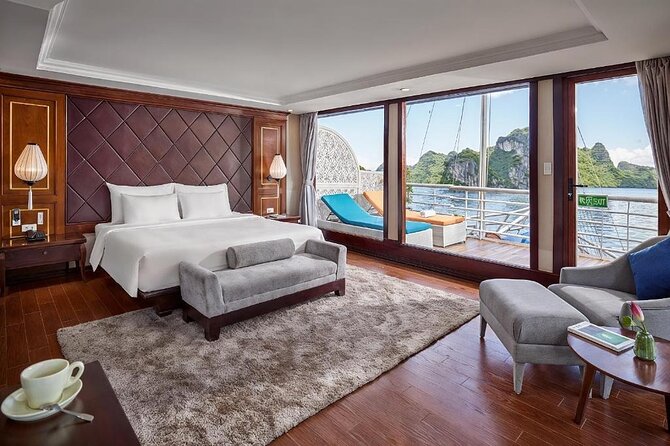 Verdure Lotus Ha Long Lan Ha Bay 5 Star Cruise - What the Verdure Lotus cabin gives you
