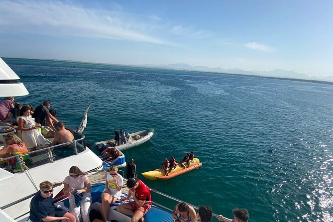 VIP Luxury yacht Snorkeling &Discover Orange Bay island _hurghada - Key points at a glance