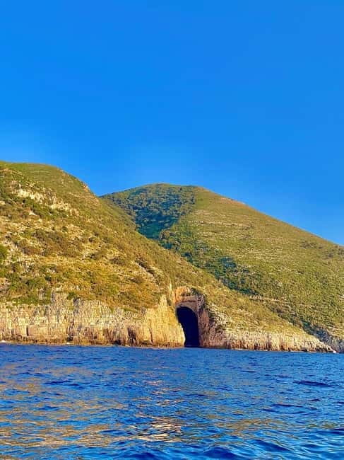 Vlore: Grama Bay & Karaburun Caves 8-Hour Speedboat Tour - Secret Canyon brings rock and snorkeling together