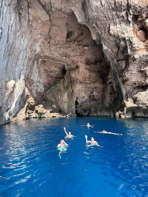 Vlore: Grama Bay & Karaburun Caves 8-Hour Speedboat Tour - Nezhaj Bay offers a short final coastal pause