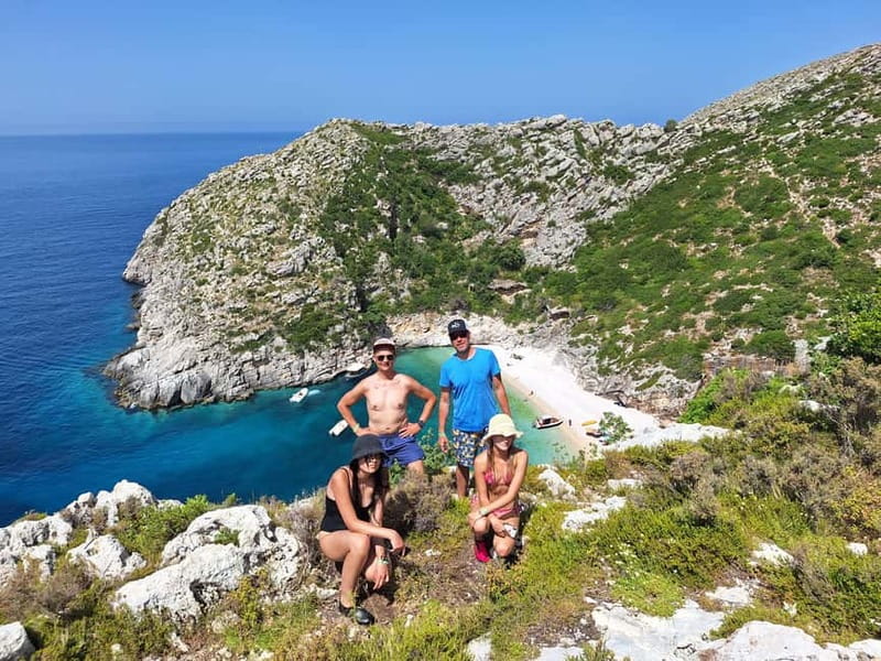 Vlorë: Speedboat Trip to Grama Bay w/ Snorkeling & Swimming - Haxhi Ali Cave gives the morning a strong start