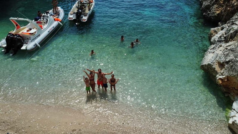 Vlorë: Speedboat Trip to Grama Bay w/ Snorkeling & Swimming - Grama Bay is the day’s main event