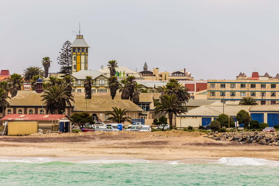 Walvis Bay and Sandwich Harbour Tour - The view from the 100-meter dunes