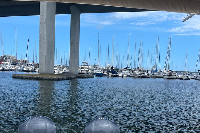 White point Battery and River Run through Charleston Harbor Boat - Setting out from Ashley Marina